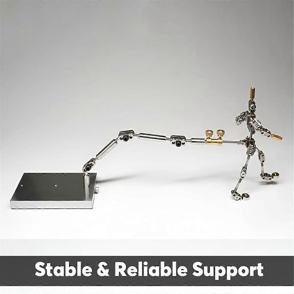 Stop motion-rig med 5 stik kompatibel med dukketeater As Shown
