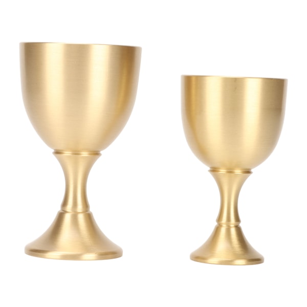 Vintage Goblet Chalice Kultainen Pieni Viinilasit Pöytäkoriste Juhliin Häihin Valmistujaisiin Vuosipäivään Jouluun