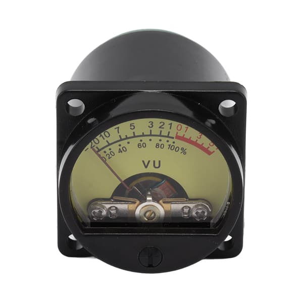 VU Panel Meter 500UA Varm bakgrunnsbelysning Opptak 5DB Drive Module Enkel justering Lyd VU Panel Meter