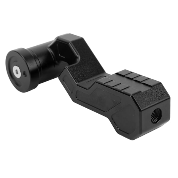 Gearshift-knap med 3 adaptere forlænget 6061-T6 aluminiumlegering Universal udskiftning til Acura Sort