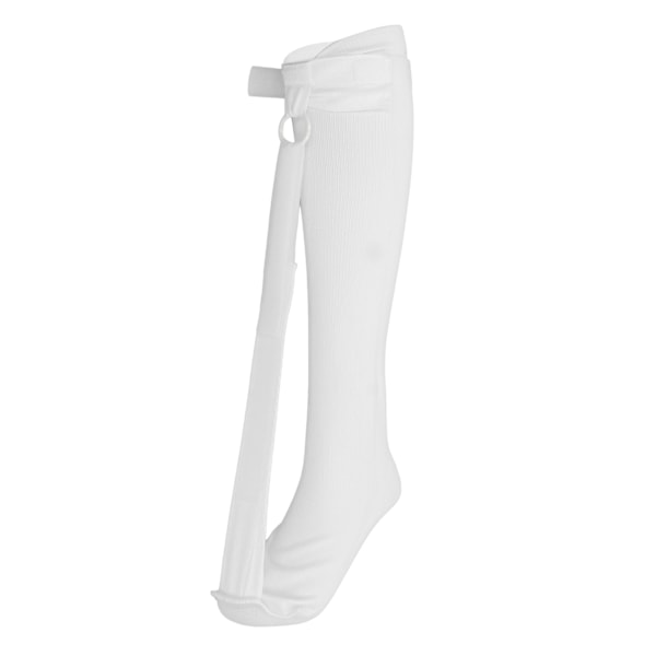 Plantar Fasciitis Strækstrømpe Enkel Rem Elastisk Kompression Achilles Tendonitis Natstrømpe Hvid S/M 22.4in