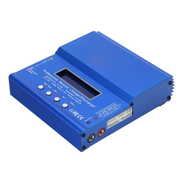 IMAX B6AC 80W Lipo Balanceoplader LCD Skærm Lilon LiFe LiPo NiMH NiCd PB Aflader EU Stik 100‑240V