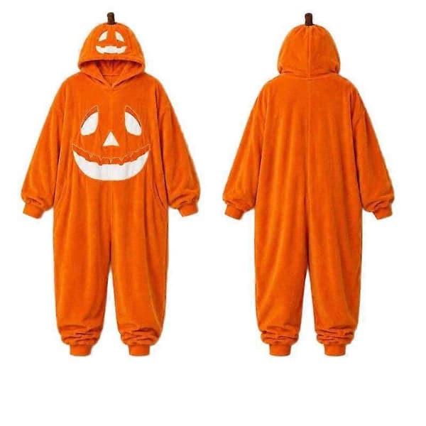 Halloween Kurpitsa Haalari Hupulla L