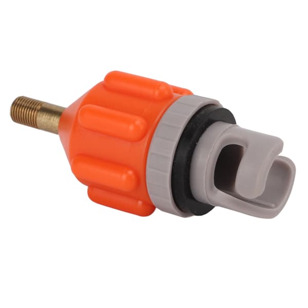 Ventiladapter Högtryckstålig Lättviktig Hållbar Bekväm Konvertering Luftpumpadapter Orange