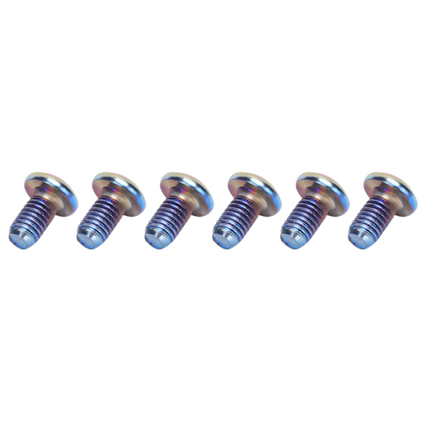 M5x10mm Maastopyörän jarrulevy titaniteräskruuvi Pyörä Universal T25 pääpultit Värikkäät