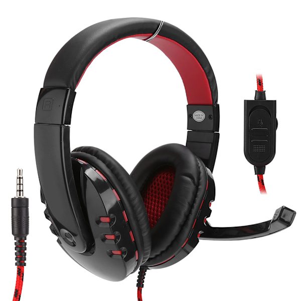 HI‑0990‑DCH Langalliset peliheadsetit Over-Ear Stereokuulokkeet LED-mikrofonilla