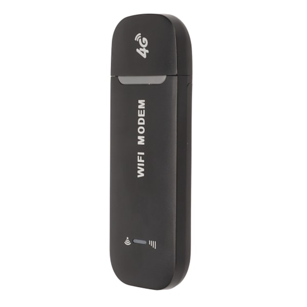 4G WiFi Router Sort Op til 10 brugere Stabil Nem tilslutning USB Plug and Play 4G LTE Router til Hotspot Micro SIM-kort Telefon PC