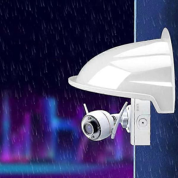 Regnskydd, solskydd, väderskydd, bländskydd, sidofäste, CCTV-torn, kupolkameror