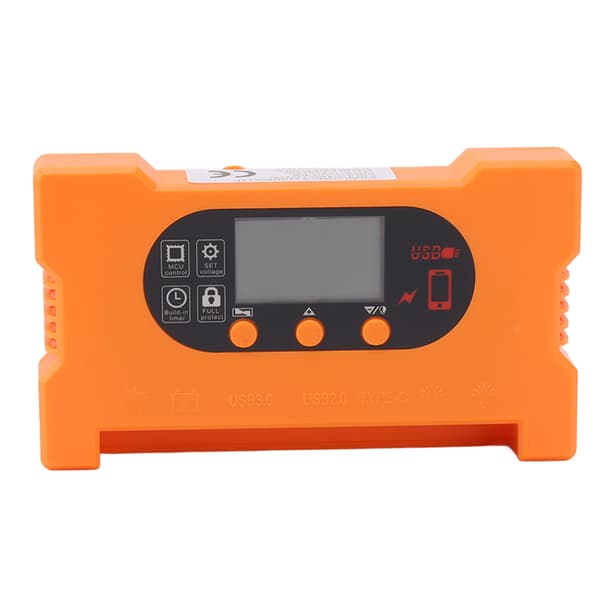 【NX】Solar ladecontroller Type C hurtigopladning, drevkontrol, kortslutningsbeskyttelse, automatisk batterigenkendelse, solregulator 40A