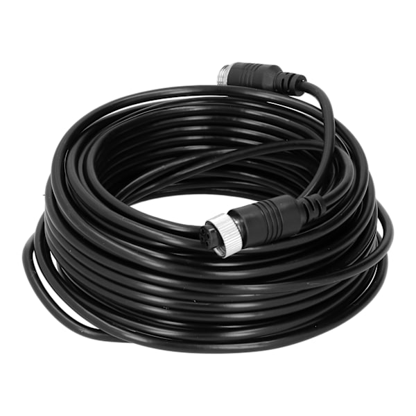 4-stifts bilkamerakabel Bärbar Anti-interferens PVC-videoförlängningssladd för Auto Truck Bus Monitor (10m 32.8ft)