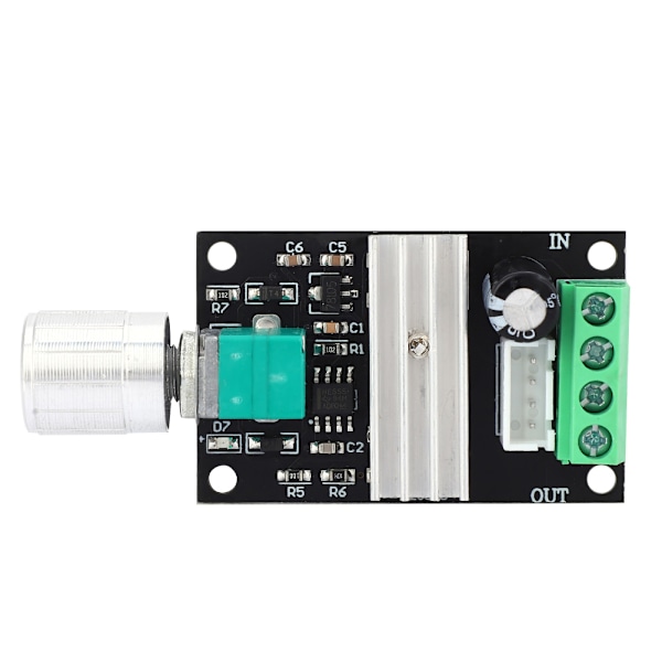 DC-motorstyrenhet 6-28V PWM-motorstyrning med variabel hastighet CW CCW vändbar switch (PWM-styrenhet)