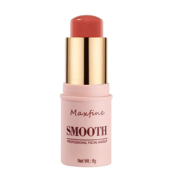 【NX】MAXFINE Blush Stick Multifunktionel Blush Stick Farveformende og Alsidig Naturlig Blush 8g D