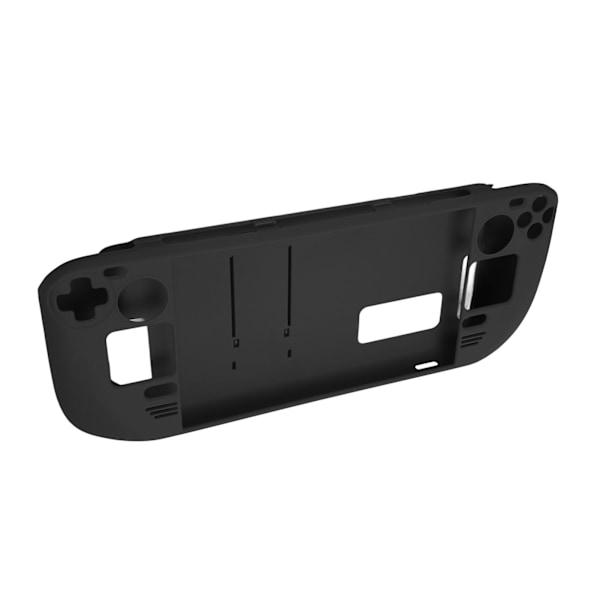 Stativfodral för Steam Deck Hands Free Full Skydd Fingeravtryckssäkert Skyddsfodral för Steam Deck Svart