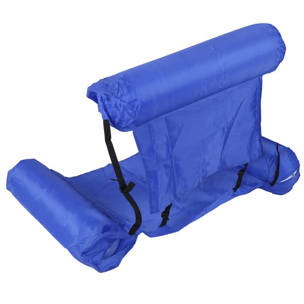 Uppblåsbar Pool Hängmatta Fällbar Flytande Lounge Säng Stolar Pool Supply