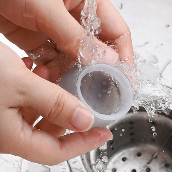 Stolsben Golvskydd Silikonmaterial Elastiskt Lätt att rengöra Stängd Design Stolbensskydd Runda Transparent