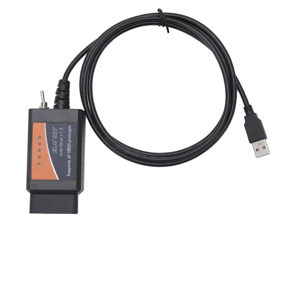 OBD2 USB-adapter för ELM327 Code Reader Scanner Diagnostikkabel för FORScan FoCCCus