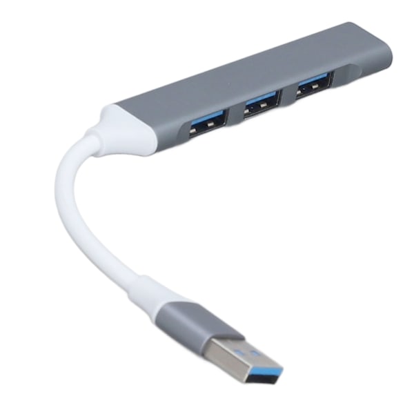 USB Hub Adapter 4 i 1 Multi Ports Strömförsörjning Expander Portable Hub Splitter kompatibel med bärbar datortangentbord