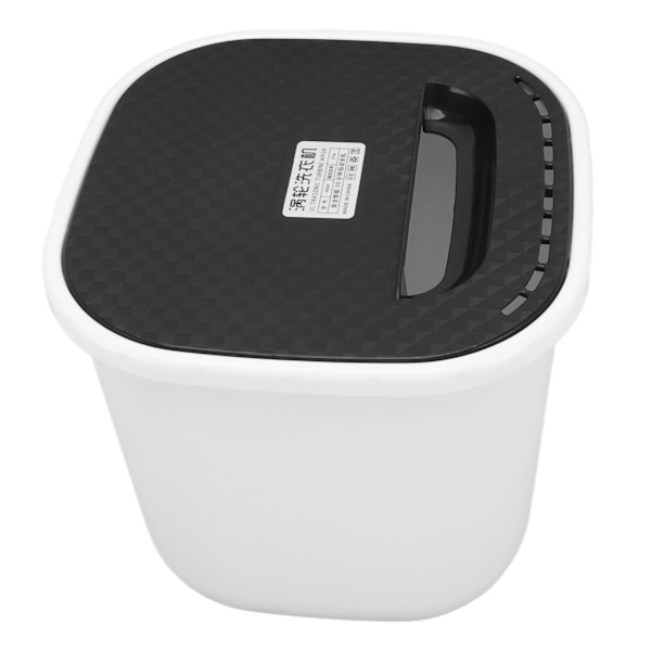 6L minitvättmaskin framåt och bakåt rotation USB-strömförsörjning Automatisk avstängning Bärbar miniunderkläderstvättmaskin