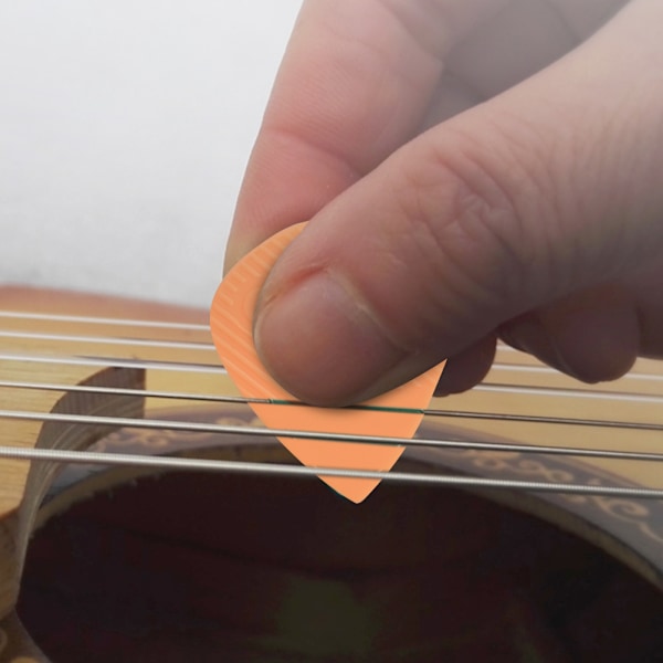 10 st Non-slip gitarrplock Plectrum Gitarrplockstillbehör 1,2 mm/0,96 mm
