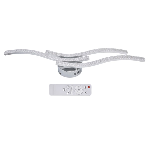 Innovativ taklampe med LED-fjernkontroll, dimmbar taklampe for soverom, stue AC85‑265V