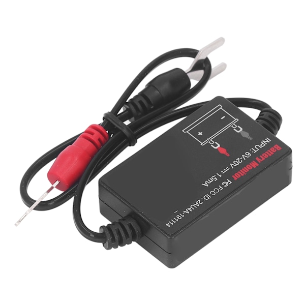 Batterimonitor BT 4.0 Mobile APP Monitoring Tester för 12V bilbatteri 6‑20V ingång