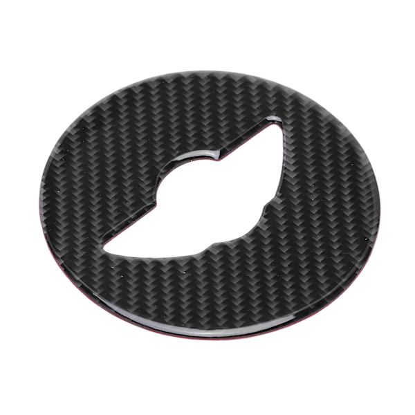 Klistremerke med emblem i karbonfiber til ratt, interiørdekorasjon til Mini F-serie F54 F55 F56 F57 F60