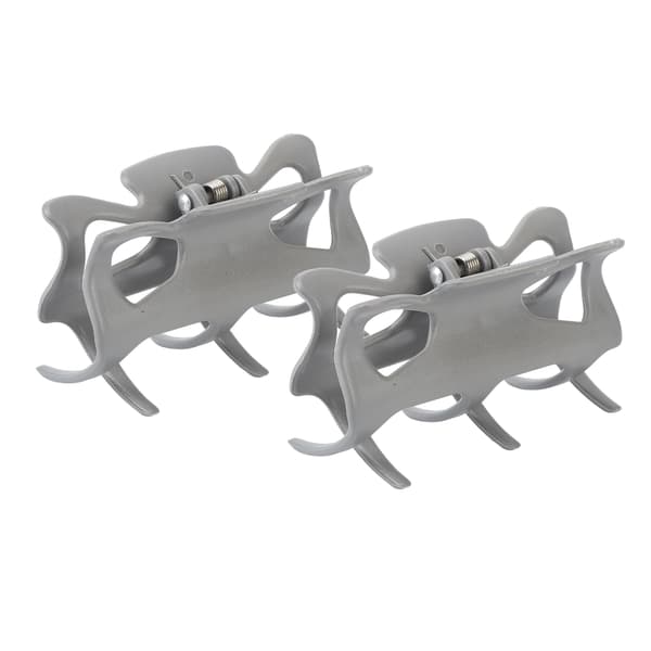 2 stk Hot Roller Clips Hårkrøller Klo Clips Erstatning Kompatibel med kvinner Jenter Hårseksjon Styling