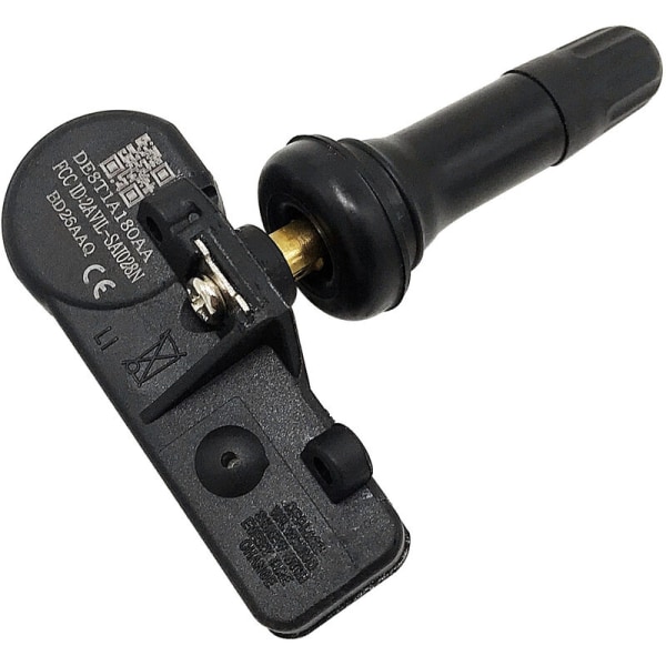 Dekktrykkovervåkingssystem (TPMS) sensor DE8T-1A-180-AA erstatning for Ford Lincoln, modell: svart 41