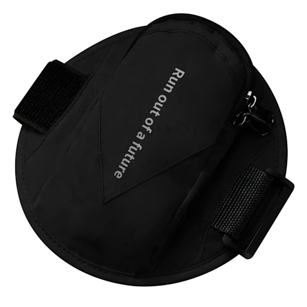 Sport Arm Handledsväska Vattentät Mobil Arm Väska Mobiltelefon Nyckelhållare för träning Workout Running Black