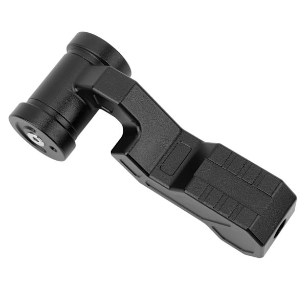 Gearshift-knap med 3 adaptere forlænget 6061-T6 aluminiumlegering Universal udskiftning til Acura Sort
