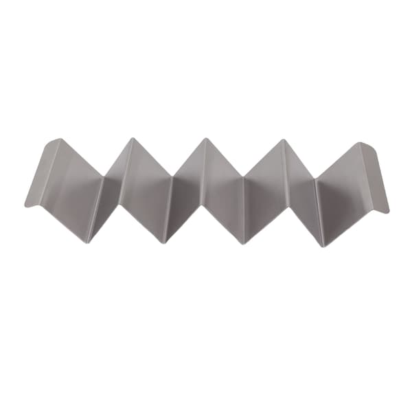 Kjøkken Taco Holder Stativ Bølgeform Rustfritt Stål Taco Shell Holder Grill for Baking L