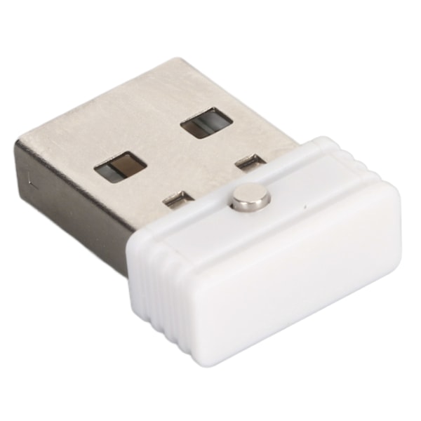 Mouse Jiggler Keep Screen Active Plug and Play USB Power Stark ABS Mouse Mover för datormötesspel Vit