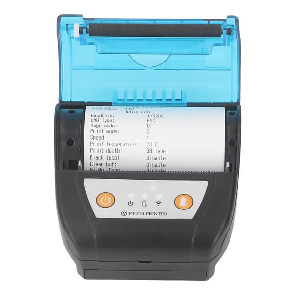 80 mm Bluetooth kvitteringsprinter Bærbar etiketprinter Trådløs termoprinter Indbygget batteri