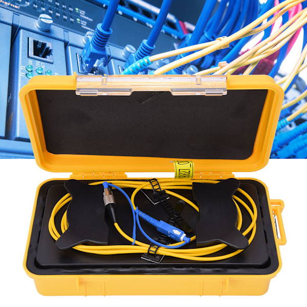 Fiberoptisk OTDR Launch Cable Box Sc UPC Fc UPC OTDR Dead Zone Eliminator Single Mode 500M