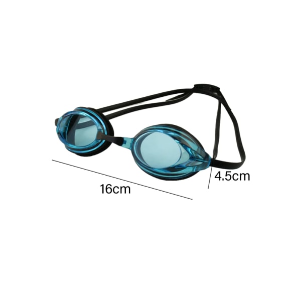 Svømmebriller for menn/kvinner, polarisert anti-tåke UV-beskyttelse