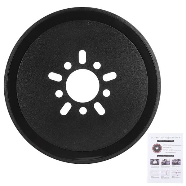 Reservedekk Bremslys 85 stk LED Rød Lampe IP67 Vanntett Passform for Jeep Wrangler JL 2018 2019