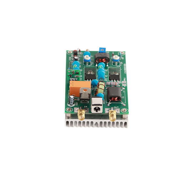Kortbølgeeffektforstærkermodul Aluminiumlegering automatisk afbryder 30W effektforstærkerkort DC 12‑13,8V
