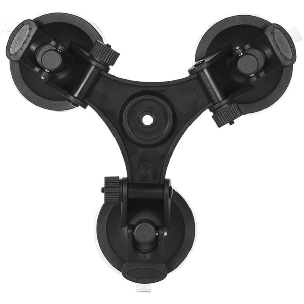 Sportskamera tredobbelt sugekop Sugekopmontering til GroPro Hero 5/4/3+/3 til Xiaomi Yi med stativmonteringsadapter Action kameraholder