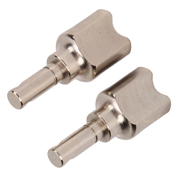 2 stk RC Diff Outdrives Stål Exakt RC Differensialkopper for ARRMA 1/7 1/8 Serie Sølv
