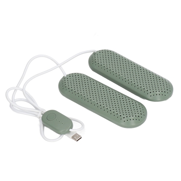 Hushålls-USB-skotorktumlare Studenthemssal Vuxendeodoriserande Boot Skotortork med Timer OD Grön