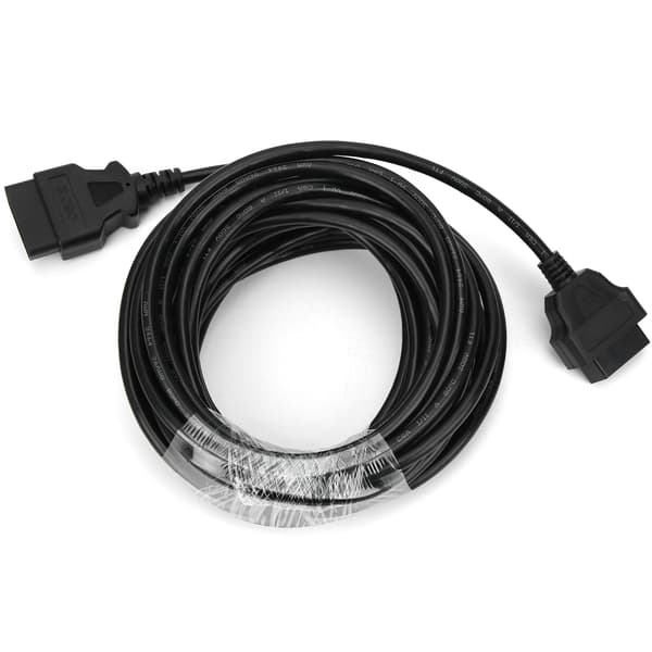 OBDII-kompatibel forlængerkabeladapter 16-bens han til hun diagnostisk kabelstik 10m/32.8ft