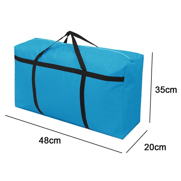 Oppbevaring Duffelbag Lett sammenleggbar reisebagasjeveske blue