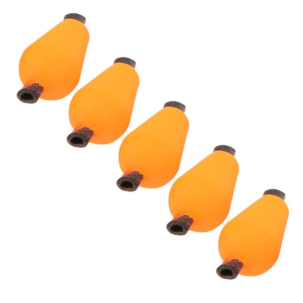 5 st Vattendroppe Fiske Float Foam Strike Indicator Flugfiskeredskap Tillbehör Stor storlekOrange