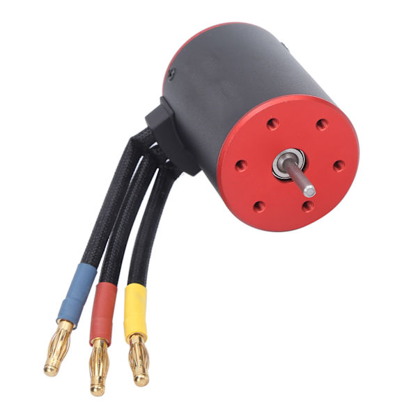 RC 3650 5200KV 4-napainen vedenkestävä harjaton moottori 4 mm banaaniliittimellä 1/10 RC-auton päivitysosiin