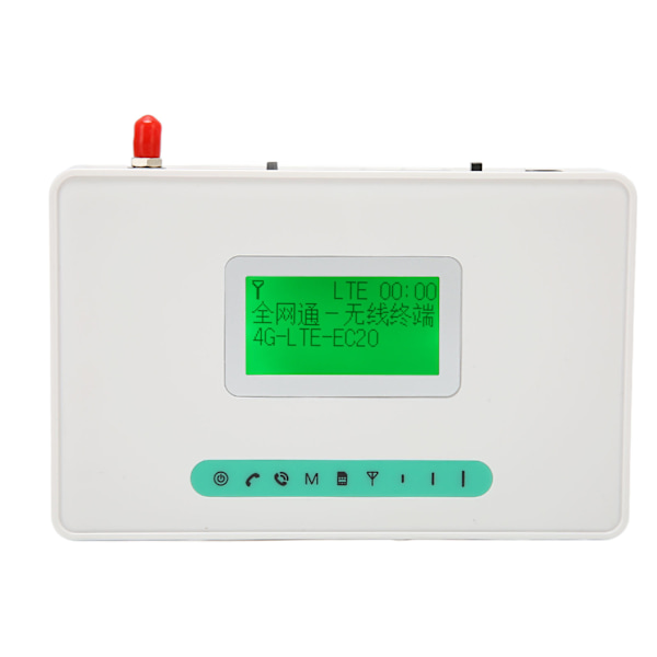 GSM Fast Trådløs Terminal 4G LTE Quad Band Support Signal til Omvendt Polaritet Auto IP Desktop Caller ID Dialer 100‑240V US-stik