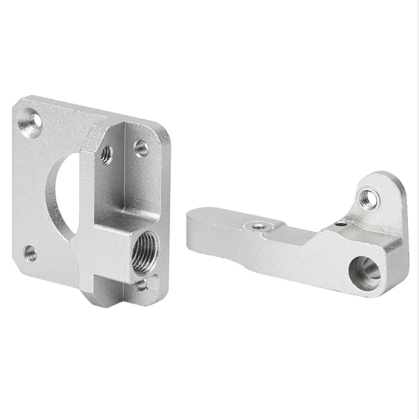 Uppgraderade Silvergrå Extruderdelar 3D-skrivartillbehör för 1,75 mm förbrukningsmaterial