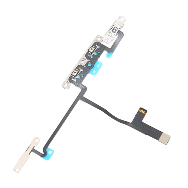 Strømknapp, volumknapp, lydløs bryter Flexkabelfeste, lynkontakt, metall PCB-utskifting for iPhone X mobiltelefon