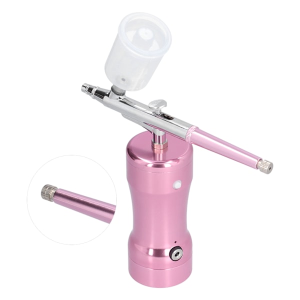 Kannettava Airbrush-setti G12 Pumppu 0,3 mm Mini 7CC Suihkupena Airbrush puhdistussarja 5V USB +7,4V Litium-akku