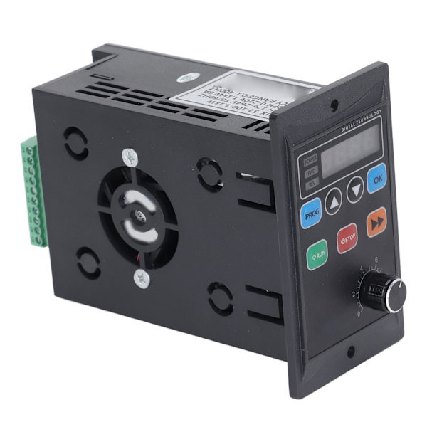 1,1kW minimotorväxelriktare Variabel frekvensomvandlare 1PH 176‑264V Ingång 3PH 0‑220V Utgång