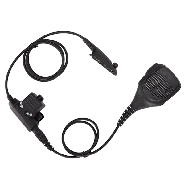 7,1 mm handhållen mikrofon Plug and Play Walkie Talkie Shoulder Mic med U94 PTT för MOTOROLA GP338 GP‑328 GP‑340 GP‑380
